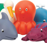 Battat Juguete de Baño 12 Piezas Juguete de Baño Bebé Animales Acuáticos - Compañeros de Baño para Bebé 10 Meses - Juguete de Baño Pato y Más Juguetes Bebe Naty Shop