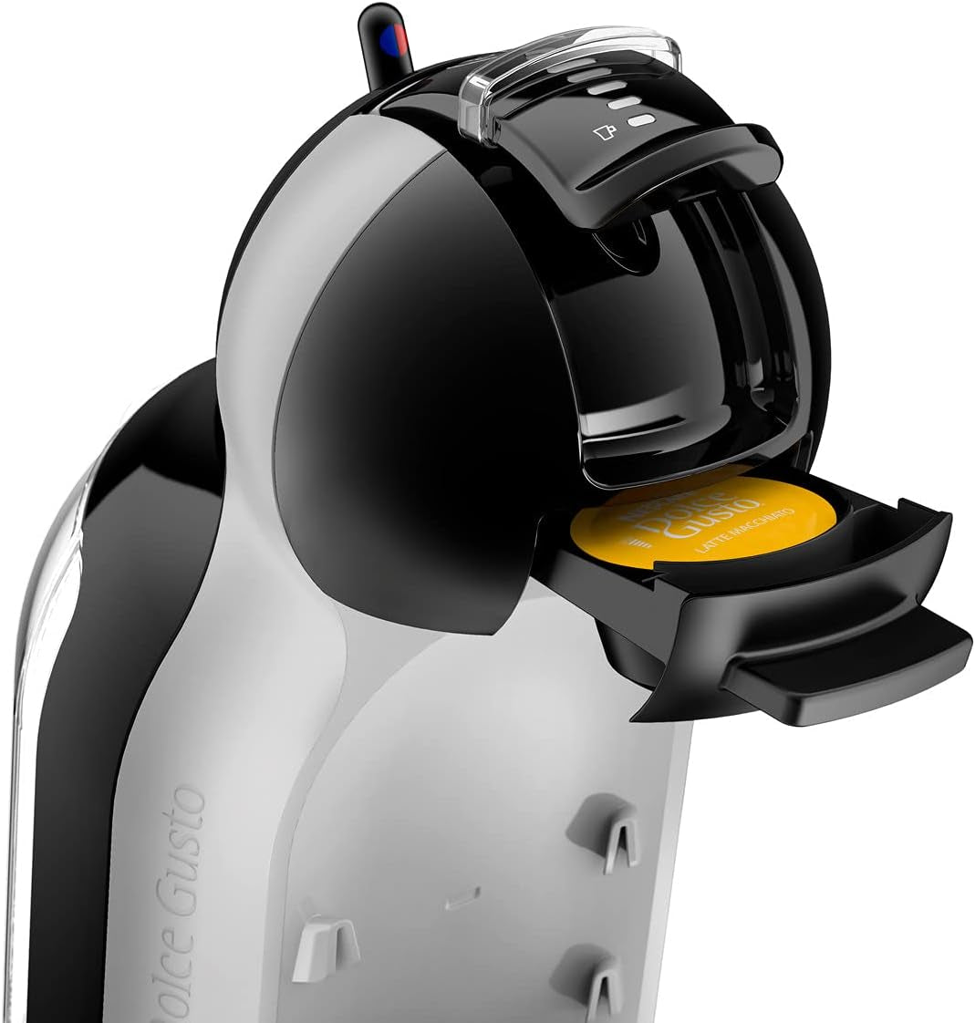 De'Longhi Mini Me EDG155.BG ​​​​EDG155.BG ​​​​Cafetera espresso para cápsulas Espresso, 0,8 l, Negro, Gris