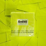 Servilletas de papel verde cóctel Renova - 30 servilletas
