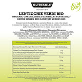 Lentejas Verdes Orgánicas 5kg, Legumbres Enteras Orgánicas, Fuente de Proteínas y Fibra, Ricas en Fibra y Minerales, Paquete Económico