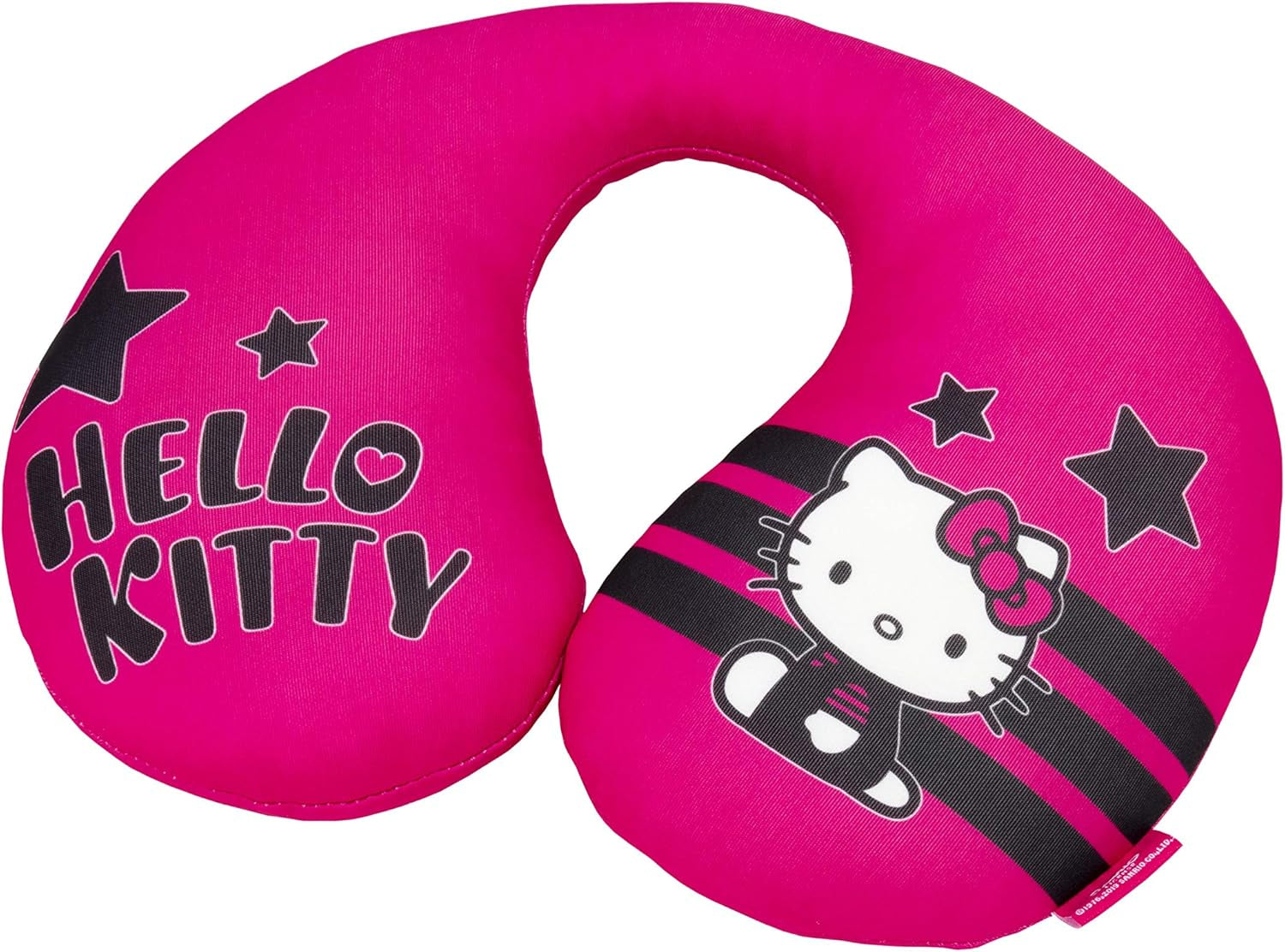 HELLO KITTY Almohada cervical Estrella para niños y niñas. Cómodo y funcional. Universales, 100% lavables. Naty Shop almohadas de viaje