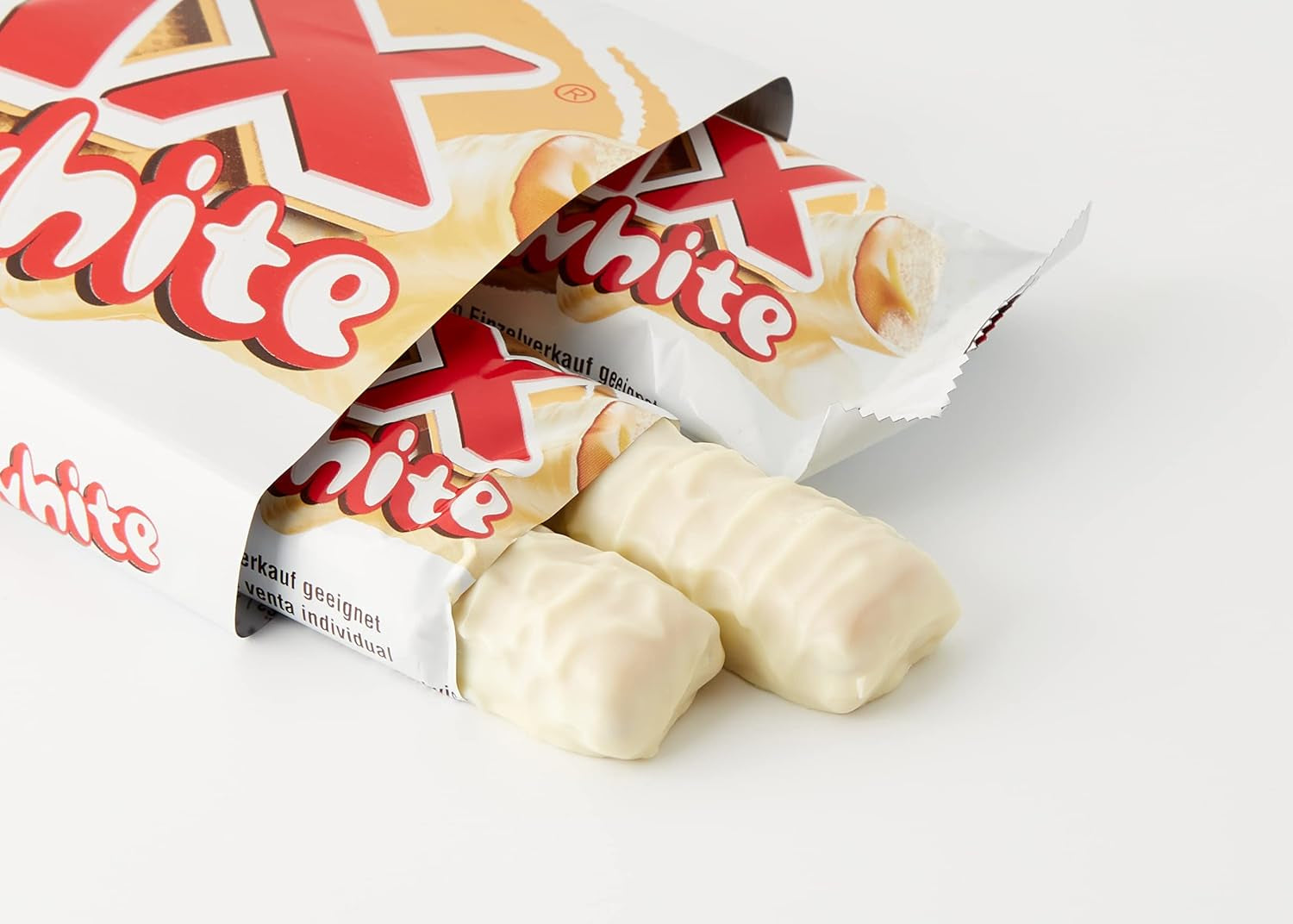 Barras de chocolate blanco Twix | Caramelo, Galletas, Chocolate Blanco | Paquete múltiple de chocolate | 5 barras (5 x 46 g) (paquete de 4)