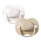Chupetes de látex de cereza Tommee Tippee 0-6 meses, paquete de 2 chupetes en bolsa de látex 100% natural