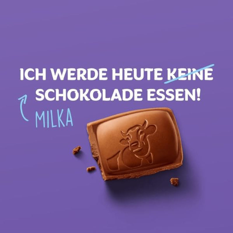 Chocolate y Galletas Milka Mmax – Chocolate con leche alpino con relleno de crema de leche y trozos de galleta crujientes – 300g