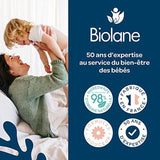 BIOLANE - Tetina redonda - Chupete extrafino - 6+ meses - Bicolor verde - Tetina de caucho natural - Para el desarrollo bucal - Suave y confortable
