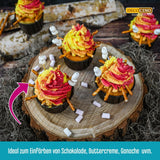 DECOCINO Colorante en pasta liposoluble Amarillo - 15 g - Colorante alimentario a base de aceite, ideal para colorear masa de chocolate, crema de mantequilla, fondant o galletas