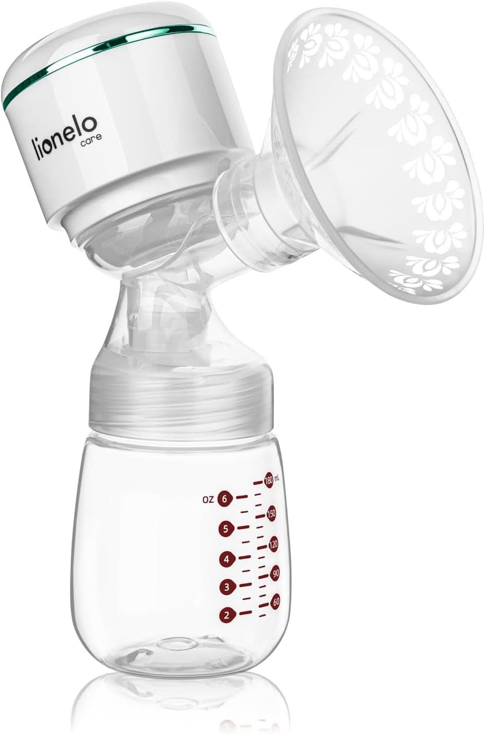LIONELO Extractor de leche materna eléctrico LIONELO Fidi plus 180 ml, extractor portátil de bajo consumo, 9 niveles de masaje, tiempo de funcionamiento 150 min Accesorios Alimentación y Lactancia Tienda Bebe Naty