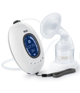 Extractor de leche eléctrico doble NUK Nature Sense | Con batería, display LCD 2X recipientes para leche materna de 150 ml Accesorios Alimentación y Lactancia Tienda Bebe Naty Extractor de leche
