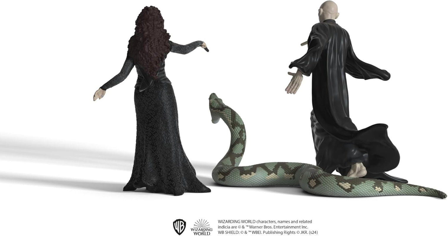 Schleich 42684 Lord Voldemort, Nagini & Bellatrix Lestrange, A partir de 6 años, HARRY POTTER - Muñeco de juego, 21 X 16 X 18 cm Figuras de acción Naty Shop