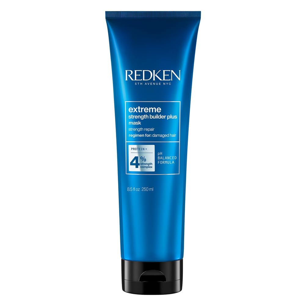 Redken Mascarilla Capilar Intensiva para Todo Cabello Dañado Repara y Regenera Anti-Rotura Mascarilla Extreme Strength Builder Plus 1 x 250ml Naty Shop Mascarilla Capilar Título predeterminado