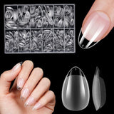 Uñas Artificiales Cortas 500 Piezas Puntas De Uñas De Gel Suave De Cobertura Completa Para Uñas De Gel 12 Tamaños Puntas De Uñas Prepulidas Para Uñas De Gel Uñas Artificiales Cortas Extensiones De Uñas De Ataúd Con Caja