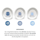 Conjunto de bomba doble Nuvita Efficient para Materno Smart X - 1287KDX | Juego completo de accesorios, biberón anticólicos homologado por Aio Accesorii Hrana si Alattare Bebe Naty Shop