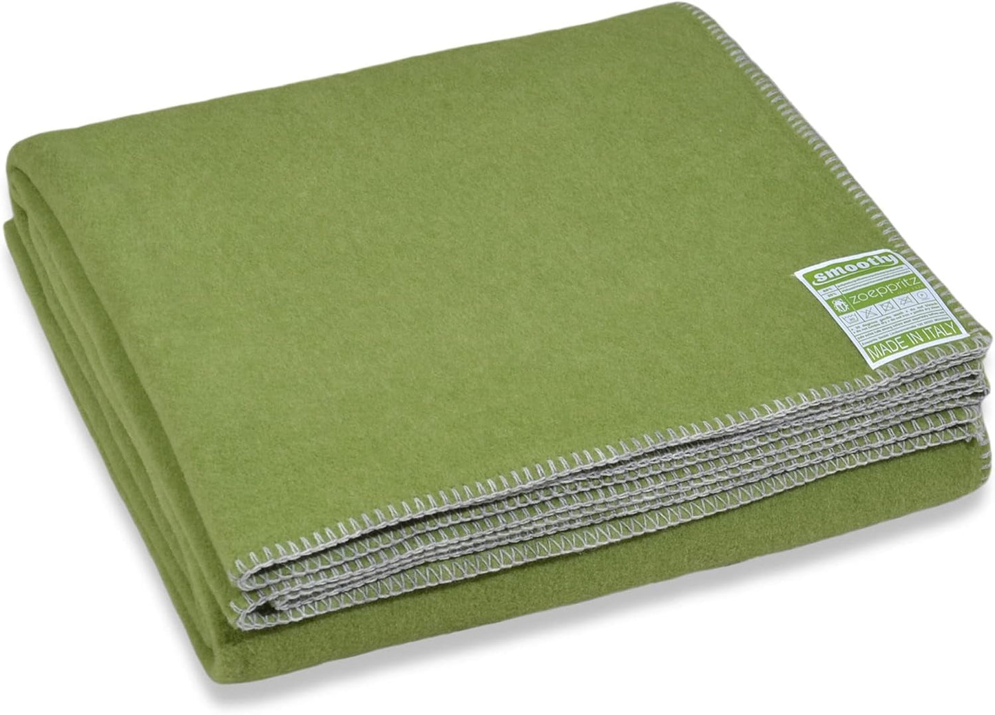 Zoeppritz de 1828 Manta Polar Suave - Manta Polar Cómoda y Mullida - Vegano - 140X190Cm - 010 Blanquecino, 010 Blanquecino Zoeppritz Camas y Fundas Desde 1828 Saludos 140X190Cm