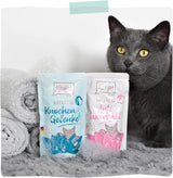 MjAMjAM - Comida húmeda premium para gatos - Bienestar - Digestivo - Carne de vacuno, paquete de 12 (12 x 125 g), sin cereales