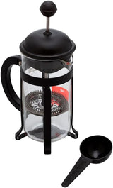 Bodum 1908-01 Cafetera Java, 8 tazas, 1 L, multicapa, negro, 10,6 x 16,3 x 24,5 cm, 6 piezas