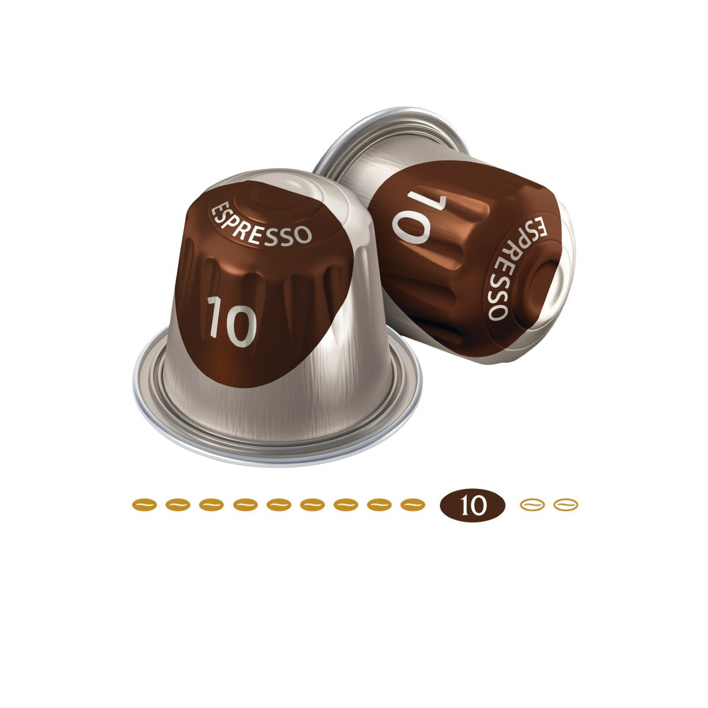 Cafeteras Lungo Intenso, Intensidad 8 de 12, 200 Cafeteras compatibles con Nespresso®*, 10 x 20 Getränke & Kapseln Espresso Intenso, Intensidad 10,100 Cafeteras compatibles con Nespresso®*, 10x10