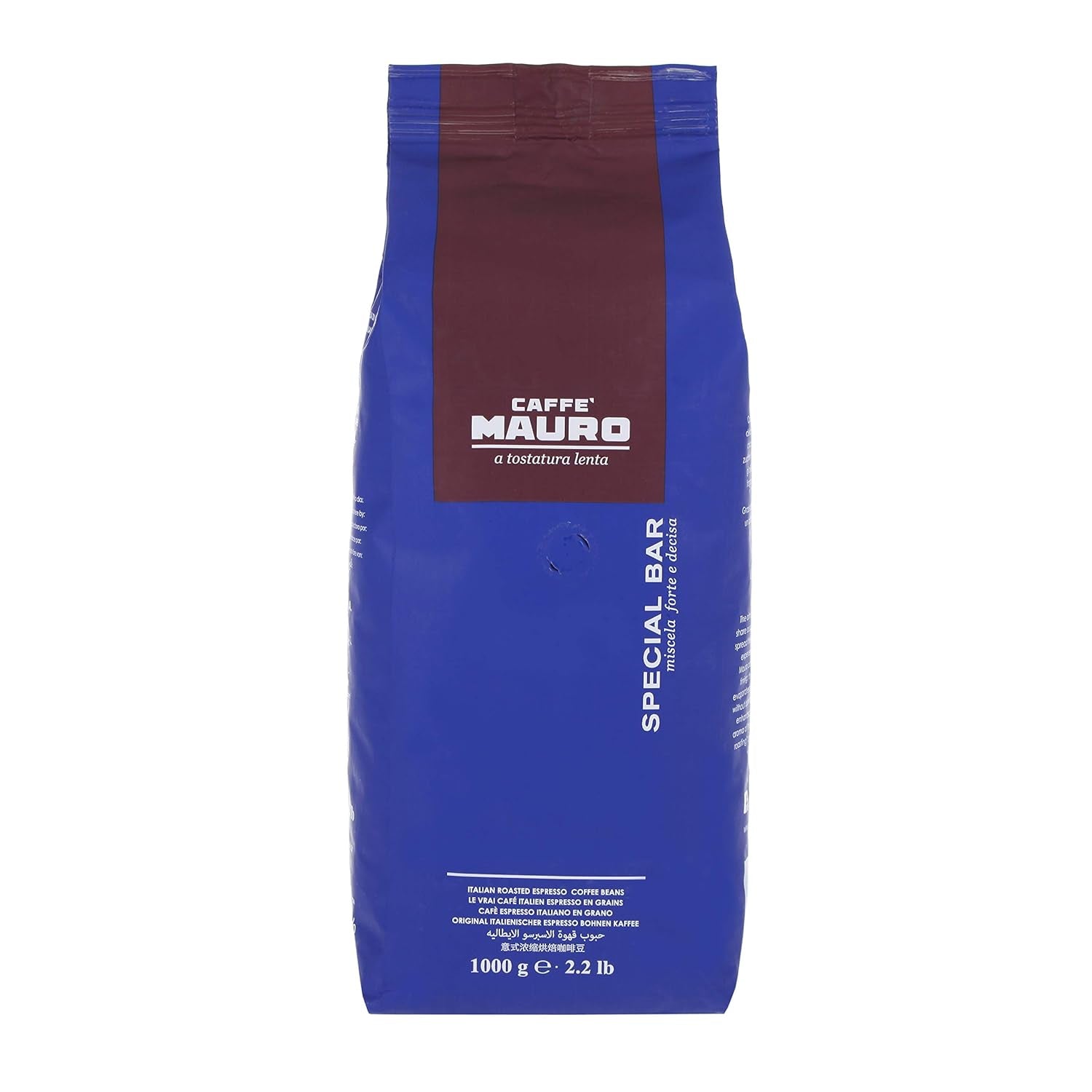 Barra Especial - Café Espresso Tostado Negro - Grano Entero - 1 kg - 1000 g