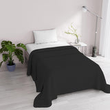 Colcha de verano Satin Stripes, poliéster, crema, 260X250 Cm Edredones y edredones Naty Shop Negro 170X250 Cm
