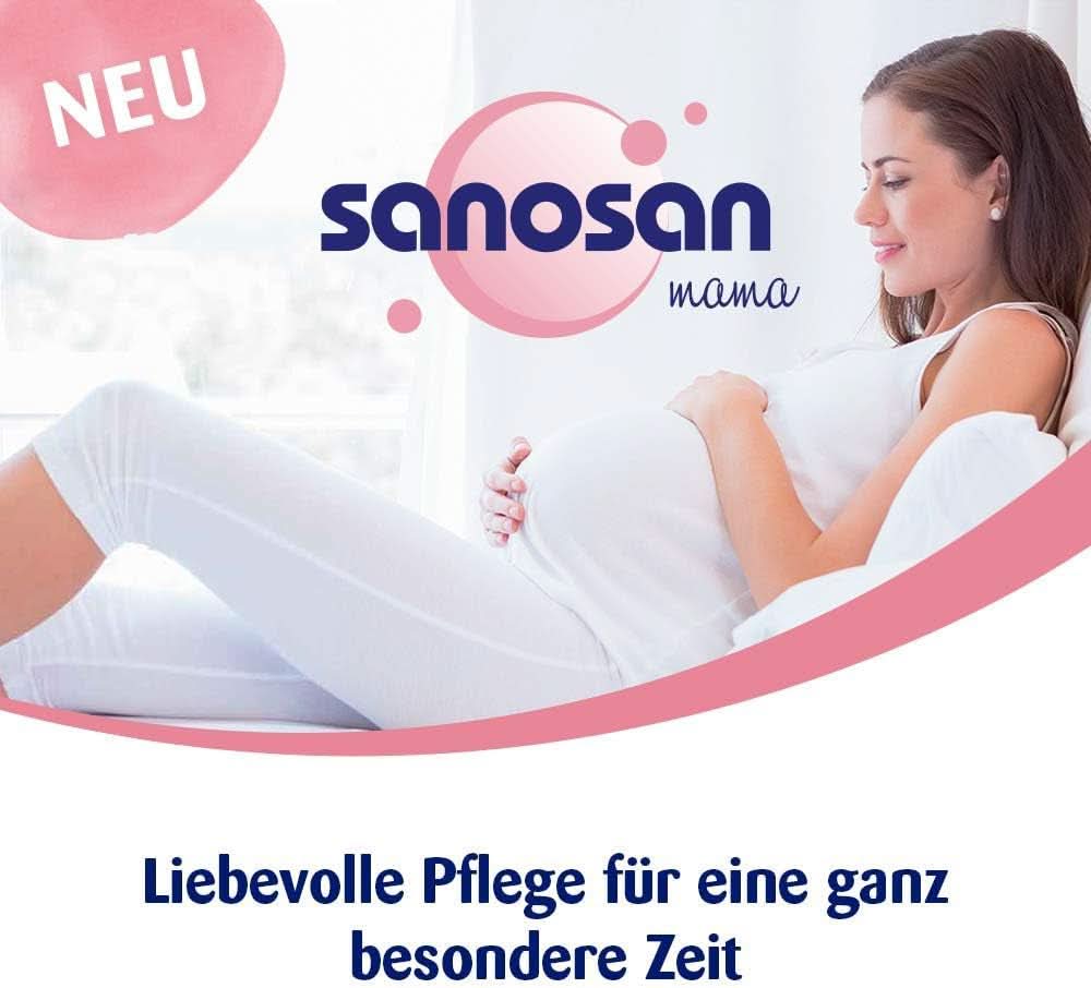 Sanosan Minimizador de Estrías, clínicamente probado - probado para reducir las estrías después del embarazo, sin parafina, colorantes, siliconas, 75 ml Cosmética y Belleza Naty Shop
