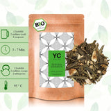 YC Yang Chai Sencha Té Verde BIO 250G - Té japonés a granel con sabor a bergamota - Té verde japonés original "Dinastía Sencha" procedente de cultivo ecológico controlado
