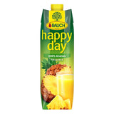 Rauch Feliz Día Piña | Explosión de sabores tropicales | Elaborado con jugo de piña 100% concentrado | 6 x 1 litro, Tetra Prisma Bebidas sin alcohol Naty Shop