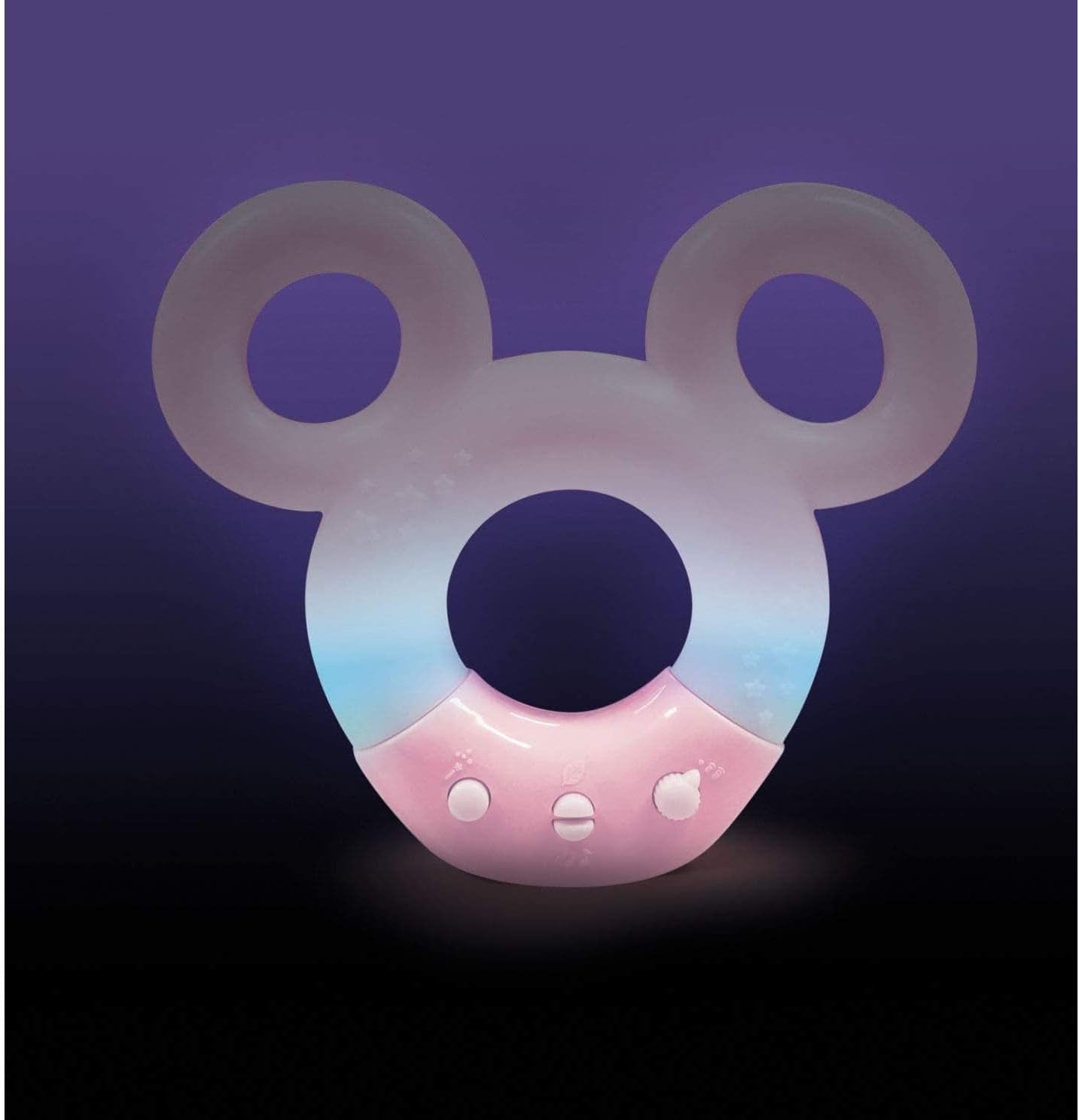 Clementoni 17396 Disney Baby Minnie Lámpara Sonido y Color Luz Nocturna Blanca Música 0 meses + Jucarii Bebe Naty Shop