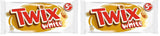 Barras de chocolate blanco Twix; caramelo, galletas, chocolate blanco; paquete múltiple de chocolates; 5 barras (5 x 46 g)