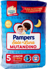 PAMPERS Sole & Luna Junior Neopreno, 14 unidades Naty Shop