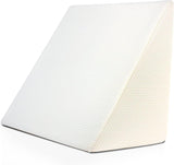 Almohada de cuña para cama y sofá - Ideal como almohada de lectura, para la espalda en la cama o para elevar las piernas - Espuma dimensionalmente estable - Funda lavable