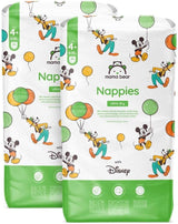 Marca Amazon: Mama Bear Disney Pañales ultra secos, tamaño 3 (4-9 kg) - Caja mensual, blanco, 172 unidades (2 paquetes de 86)