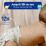 - Tamaño de pañal 4+ 9-20 kg – Ökologische Babywaidern – natürliche Babypflege, hypoallergen, ohne Parfüm und auslaufsicher – hermestellung in Frankreich – 126 pañales desechables – 1 mes
