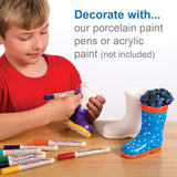 Macetas de cerámica para niños 'Wellies' de Baker Ross (paquete de 2)