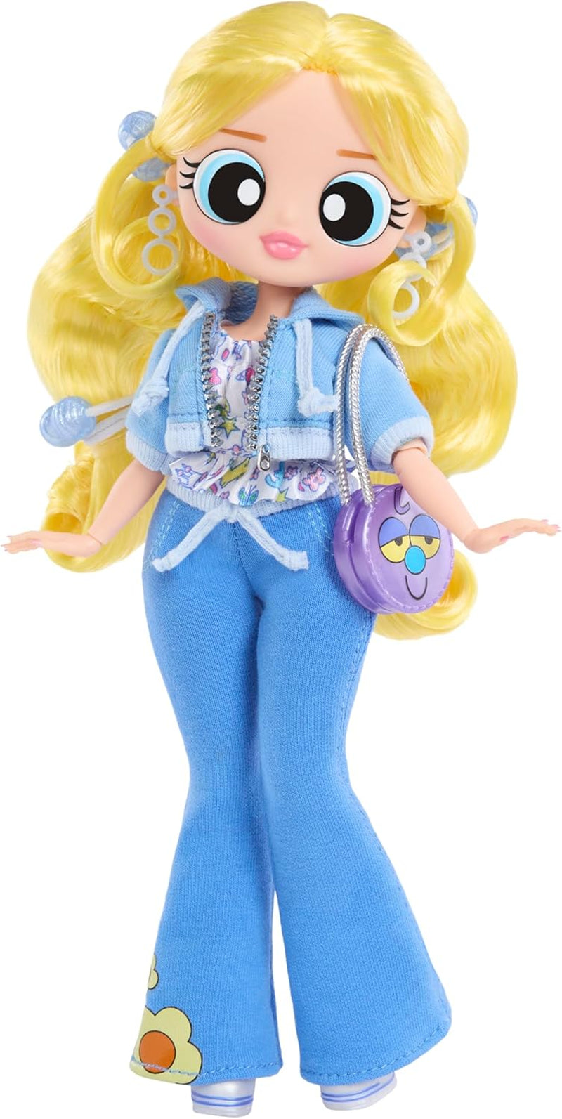 JAJAJA. ¡Sorpresa! OMG The Powerpuff Girls Puppe - Bubbles - Incluye 1 modo puppe, conjunto y accesorios incluidos, 3 por separado