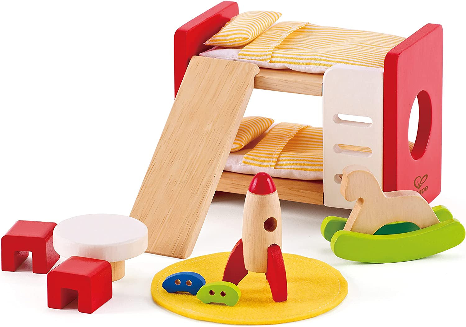 Hape E3459 - Habitación infantil, pequeña Casas de muñecas Naty Shop Habitación infantil
