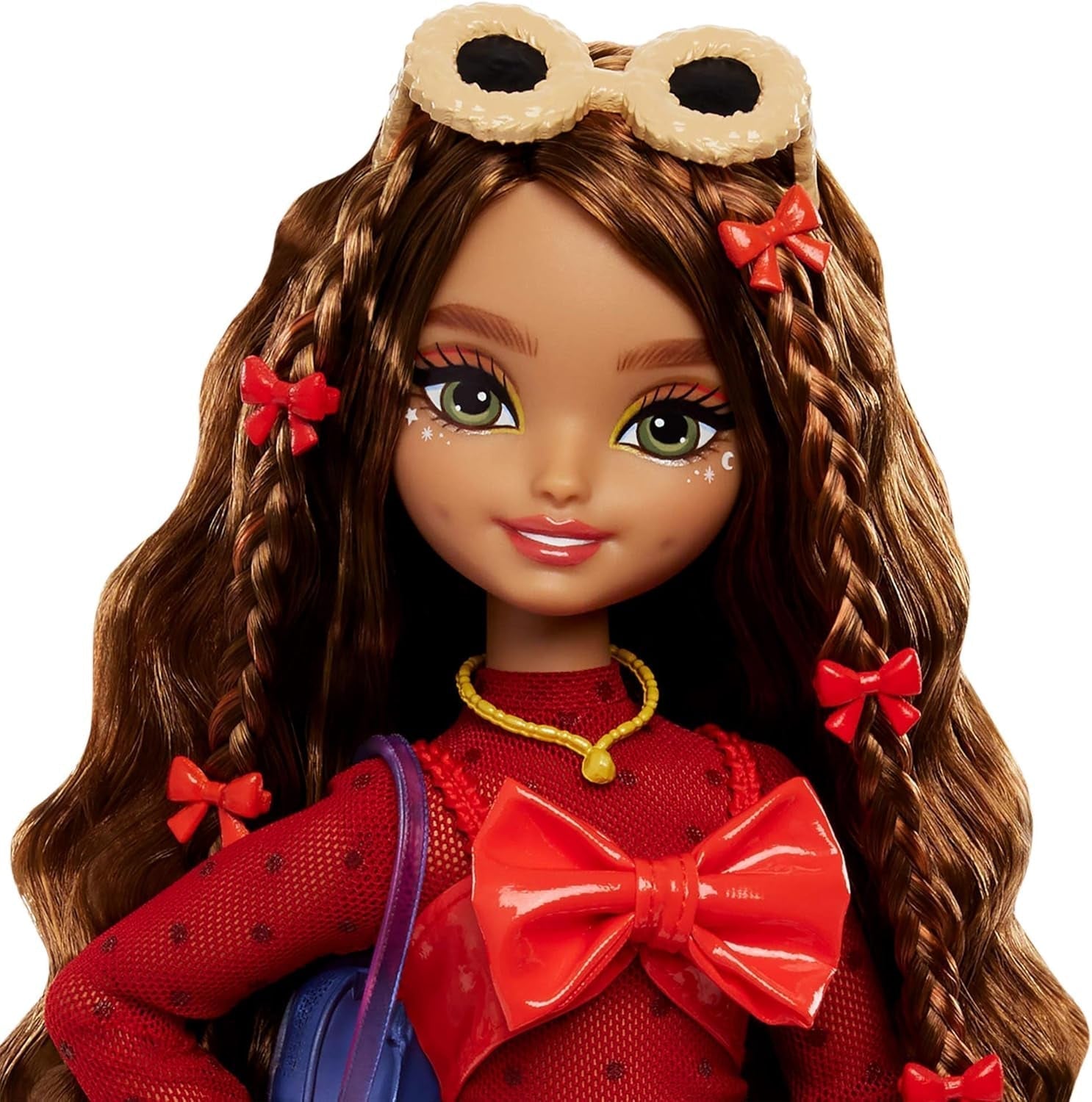 Barbie Dream Besties Muñeca y Accesorios, Muñeca Teresa Fashion Móvil con Cabello Castaño y Pinzas para el Cabello, Tema de Videojuego de 10 Piezas, HYC23 Naty Shop Dolls