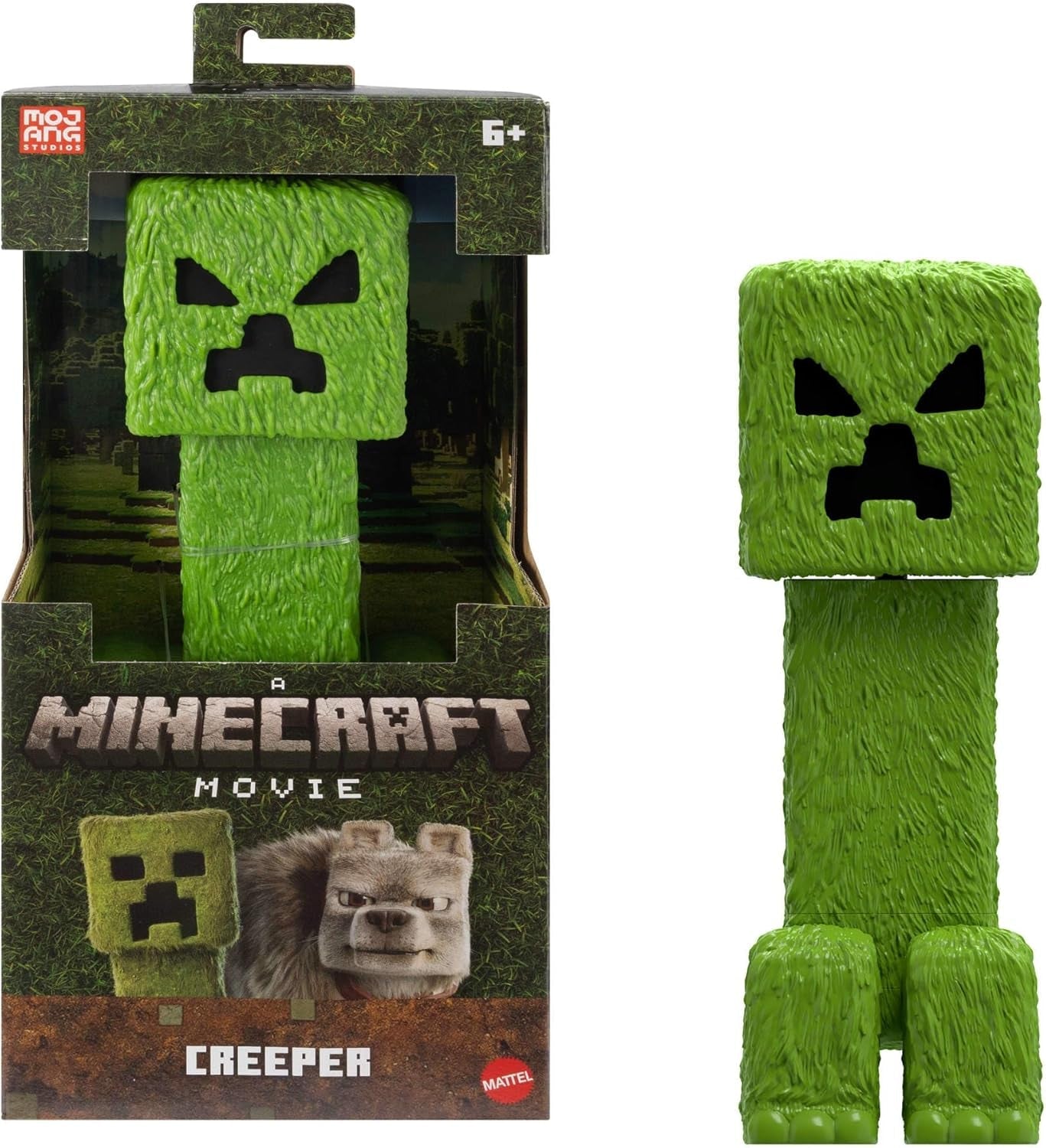 Mattel Minecraft Story Set con 4 figuras de acción y 3 accesorios Encuentros en el Overworld Set Juguete coleccionable inspirado en la película Minecraft JFR70 Figuras de acción Naty Shop Creeper con juego de accesorios