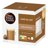 NESCAFÉ DOLCE GUSTO Café au Lait Kaffeekapseln Paquete de 6 (6 x 16 Kapseln)