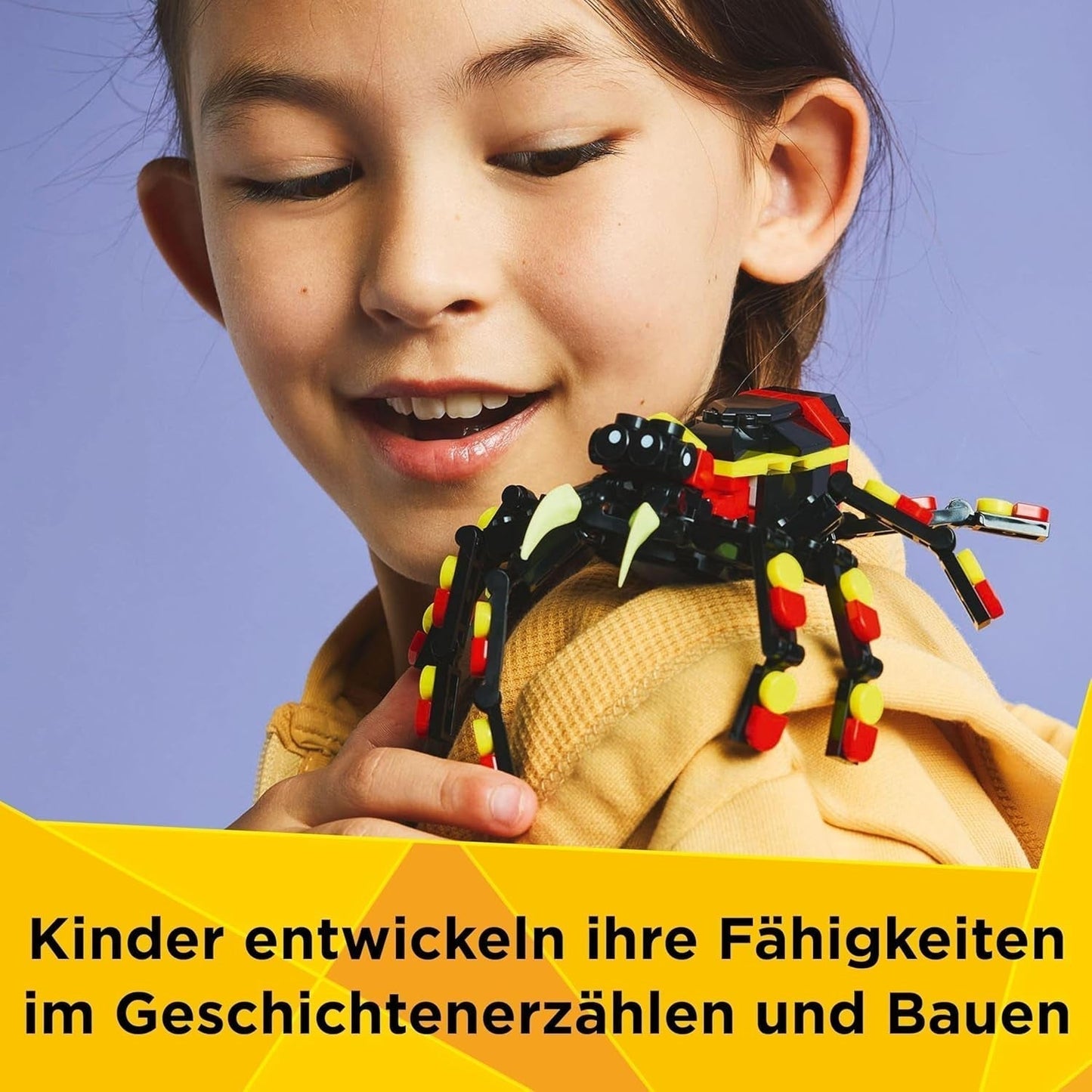 LEGO Creator 3In1 Animales salvajes: Araña sorpresa - juguete para reconstruir en figura de escorpión o serpiente - set de construcción con 3 modelos - regalo para niños y niñas a partir de 7 años 31159 Juegos de construcción Besuche den LEGO-Store