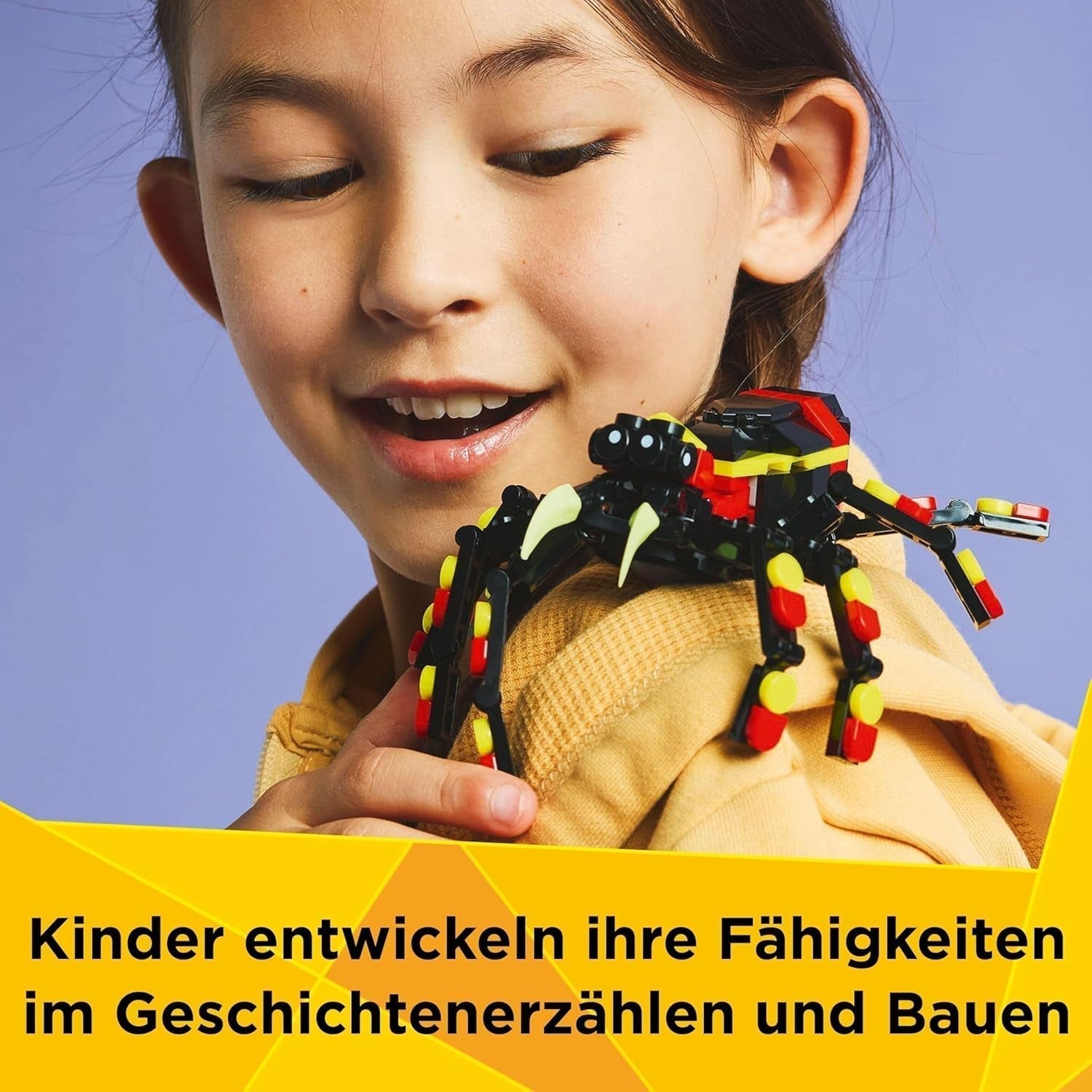LEGO Creator 3In1 Animales salvajes: Araña sorpresa - juguete para reconstruir en figura de escorpión o serpiente - set de construcción con 3 modelos - regalo para niños y niñas a partir de 7 años 31159 Juegos de construcción Besuche den LEGO-Store