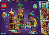 LEGO Friends Casa en el Árbol en el Campamento de Aventuras, Set de Juego para Niñas y Niños de 8 Años con 5 Figuras y 5 Animales, Idea de Regalo para Juegos Creativos, Juguetes Deportivos, Casa de Muñecas 42631 Juegos de Construcción Besuche den LEGO-Store