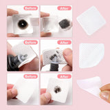 Qufiiry 300 Stück Fusselfreie Nageltücher, Toallitas para uñas sin pelusa, Fusselfrei Nagel Wattepads, Nagel Wischtücher Für Cleaner Gelnägel Nagellackentferner Wattepads Toallitas para uñas