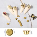 Charm giratorio para decoración de uñas, 20 piezas, abalorios giratorios para uñas, rodamientos giratorios para uñas, diseño de arte de uñas, manualidades, accesorios