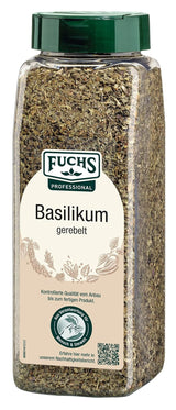 - Basilikum gerebelt | Mediterranes Gewürzkraut für Großverbraucher | Mit praktischem Streuaufsatz | 150 g de Streuer grande