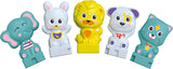 Clementoni Animali-3 Tren eléctrico de juguete interactivo expandible parlante para bebé de 1 año (versión italiana) Made in Italy Multicolor 17740 Jucarii Bebe Naty Shop