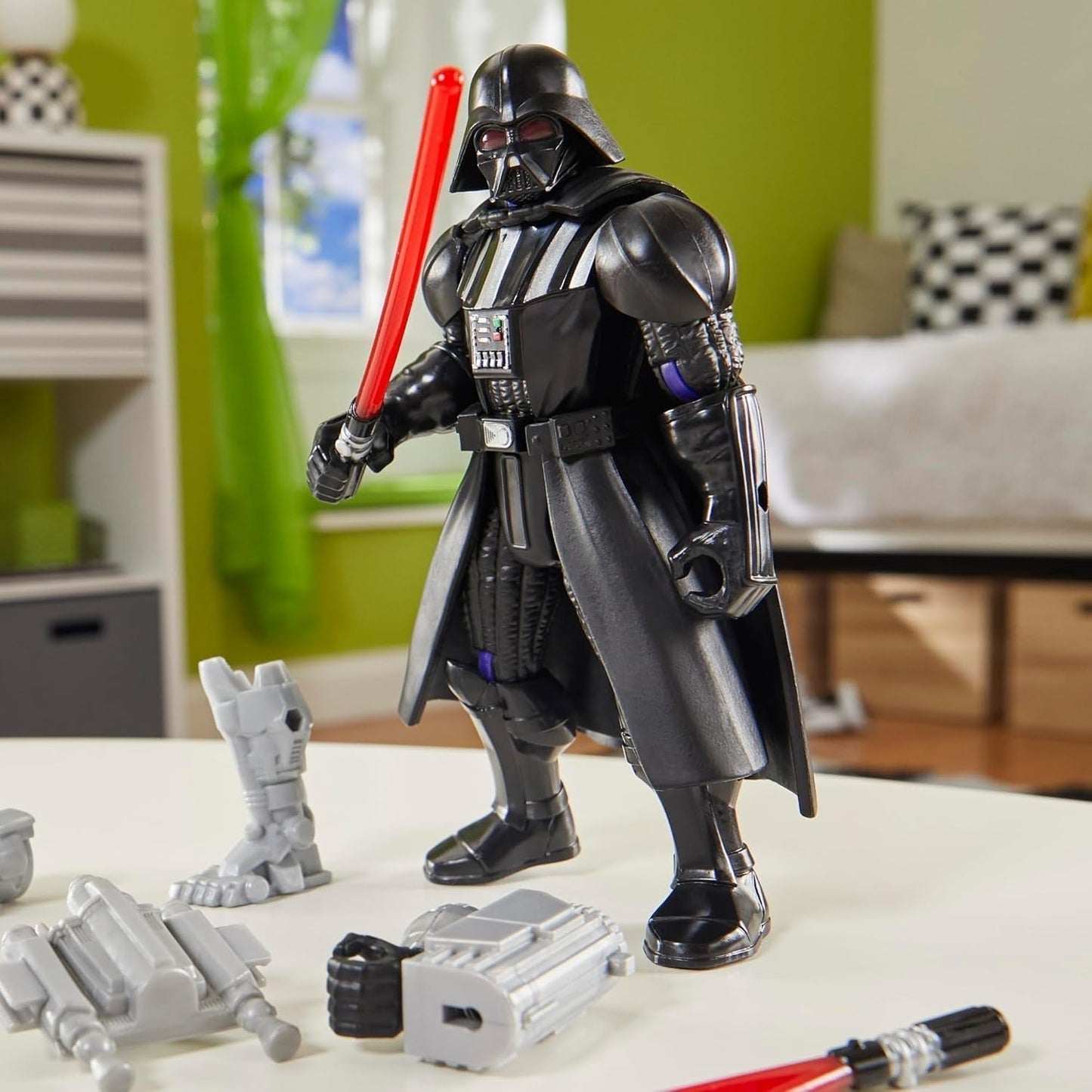Star Wars Mixmashers Darth Vader Figuras de acción y accesorios de lujo personalizables Mix-And-Match Figuras de acción Naty Shop