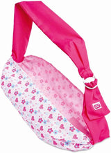 Simba 105560002 Portabebés ajustable para recién nacidos con bolsa y biberón para muñecas de 38 a 43 cm, de 3 años en adelante