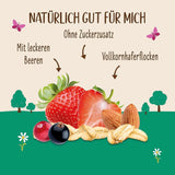 Allos, muesli de frutos rojos sin azúcar, paquete 5 x 500 gramos Cereales Naty Shop