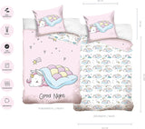 Ropa de cama, Unicornio, Termana, para adolescentes Ropa de cama infantil Naty Shop