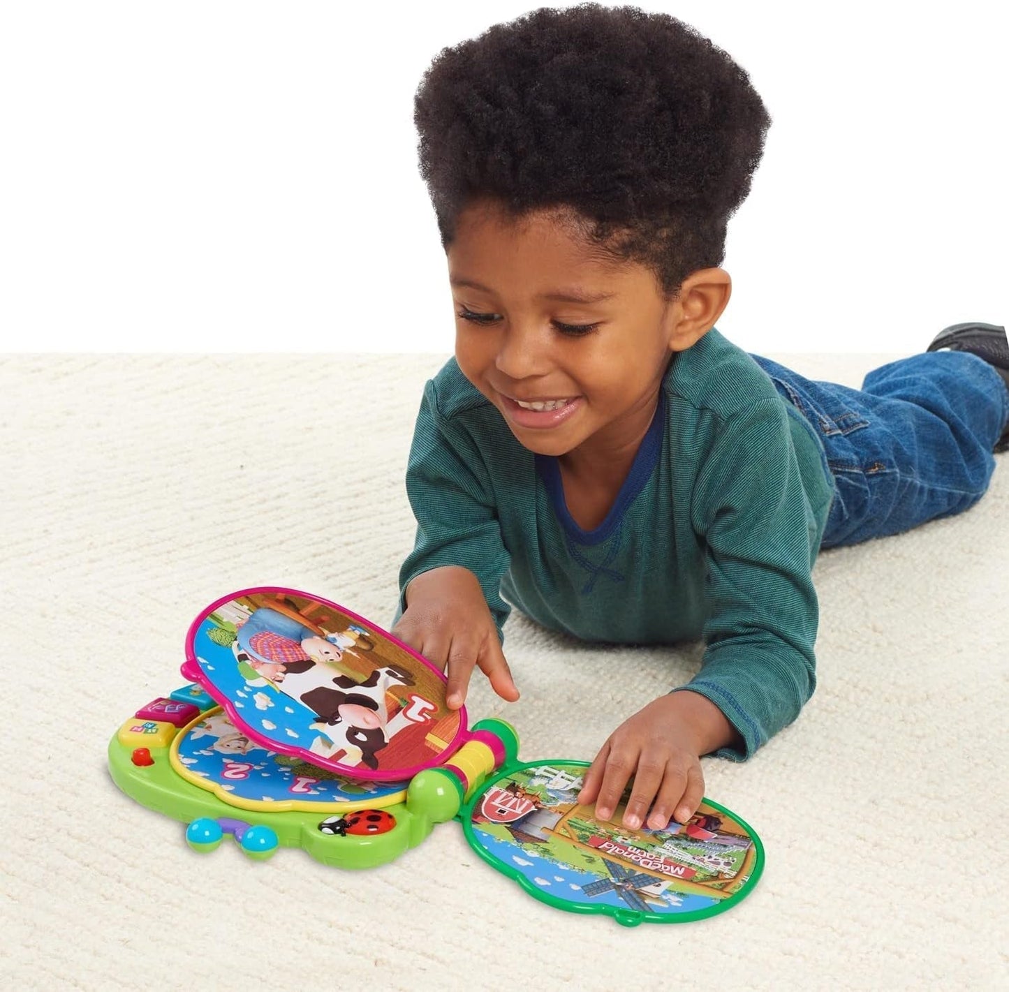 CoComelon, libro de aprendizaje de J.J, funciones de aprendizaje y electrónica, juguete para niños a partir de 18 meses, CCM10 (versión francesa) Bebe Toys Naty Shop