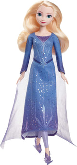 Mattel Muñeca Elsa La Reina De Hielo Disney, Muñeca La Reina De Hielo Pelo Rubio Peinado, Muebles, Zapatos Desenfundables, Regalos Disney, Juguetes 3 Años, HLW47 Naty Shop Muñecas Elsa Look Helado